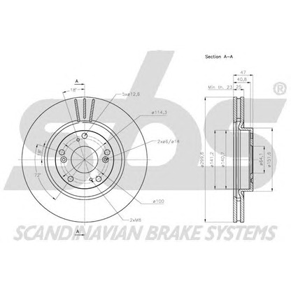 Photo Brake Disc sbs 1815202654