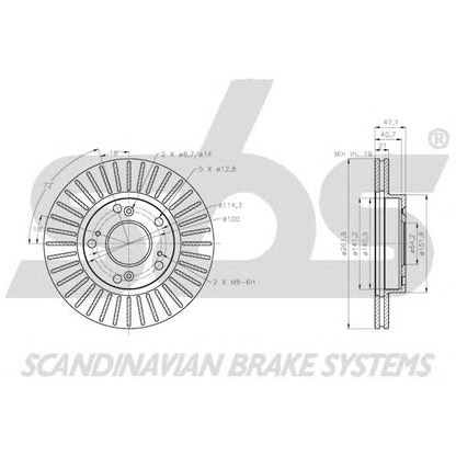 Photo Brake Disc sbs 1815202667