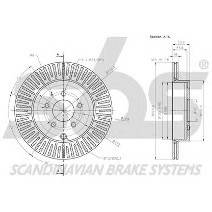 Photo Brake Disc sbs 1815203273