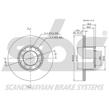 Photo Brake Disc sbs 1815203311