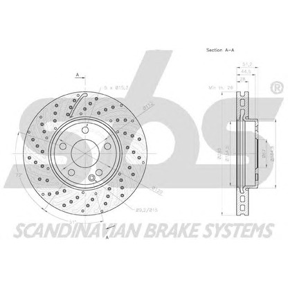 Photo Brake Disc sbs 18152033116
