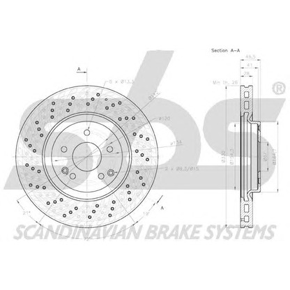 Photo Brake Disc sbs 18152033117