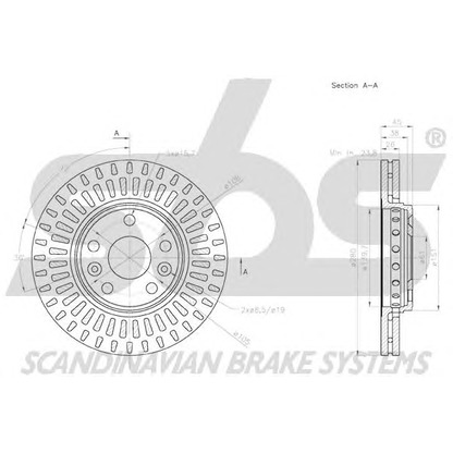 Photo Brake Disc sbs 18152033122