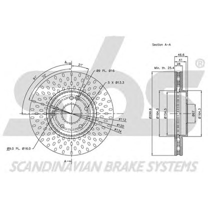 Photo Brake Disc sbs 1815203341