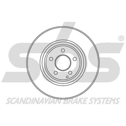 Photo Disque de frein sbs 1815203382