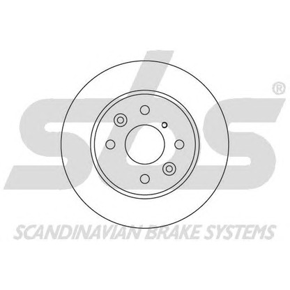 Photo Disque de frein sbs 1815203501