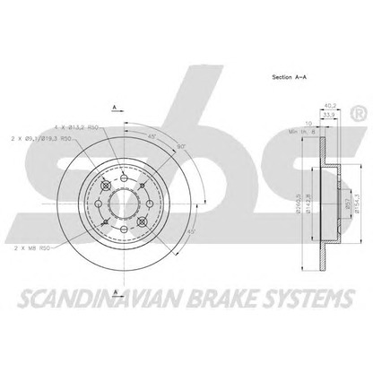 Photo Brake Disc sbs 1815203508