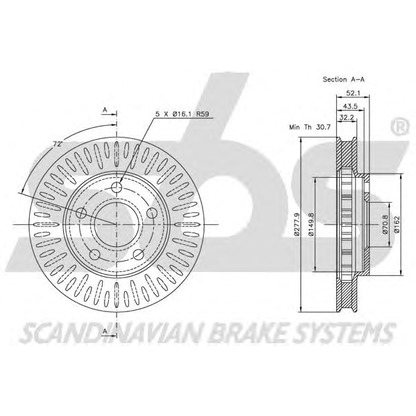 Photo Brake Disc sbs 1815203634