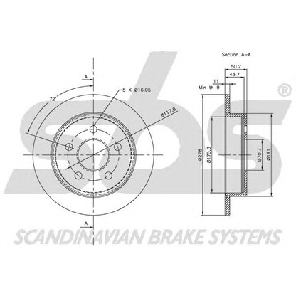 Photo Brake Disc sbs 1815203636