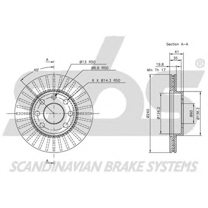 Photo Brake Disc sbs 1815203640