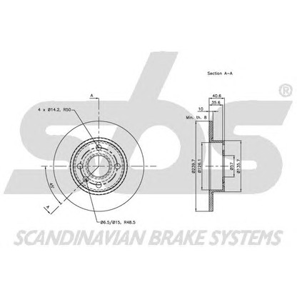 Photo Brake Disc sbs 1815203649