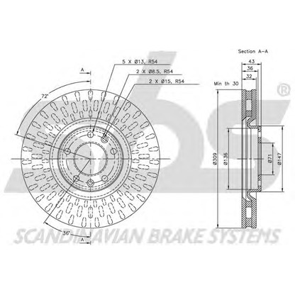 Photo Brake Disc sbs 1815203724