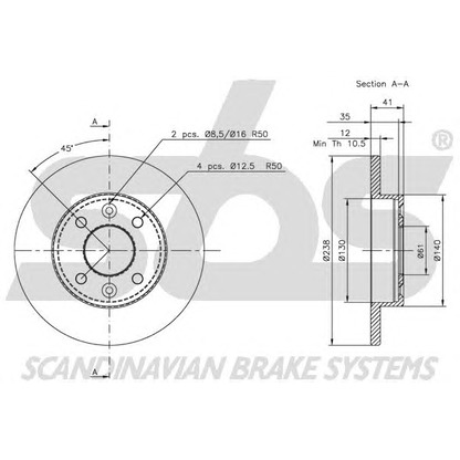 Photo Brake Disc sbs 1815203908