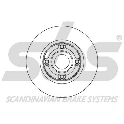Photo Disque de frein sbs 1815203916