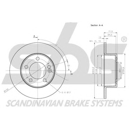 Photo Brake Disc sbs 1815203978