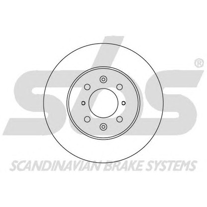 Photo Disque de frein sbs 1815204007
