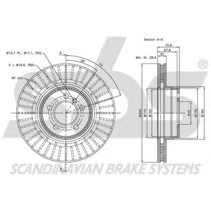 Photo Brake Disc sbs 1815204025