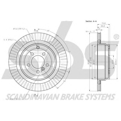 Photo Brake Disc sbs 1815204043