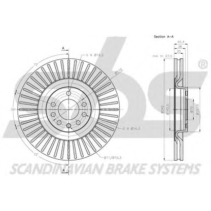 Photo Brake Disc sbs 1815204112