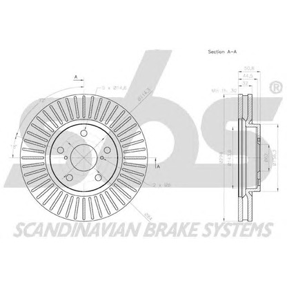 Photo Brake Disc sbs 18152045169