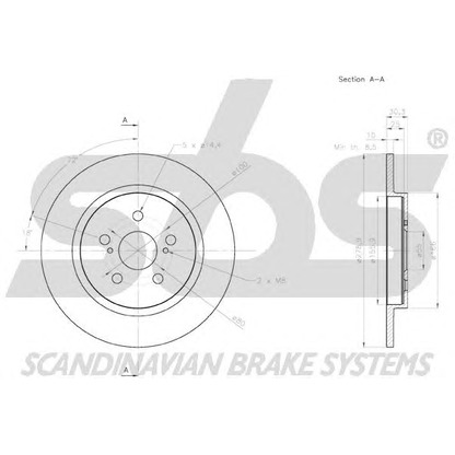 Photo Brake Disc sbs 18152045172