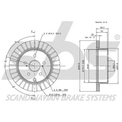 Photo Brake Disc sbs 1815204546