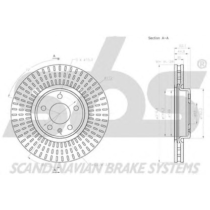 Photo Brake Disc sbs 18152047153