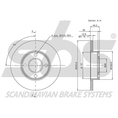 Photo Brake Disc sbs 1815204718