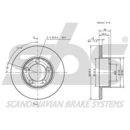 Photo Brake Disc sbs 1815204801