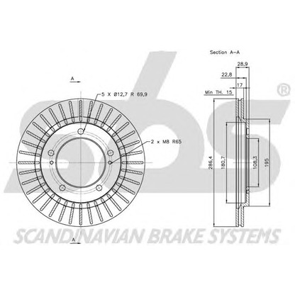 Photo Brake Disc sbs 1815205212