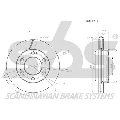 Photo Brake Disc sbs 1815205702
