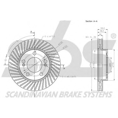 Photo Brake Disc sbs 1815205703