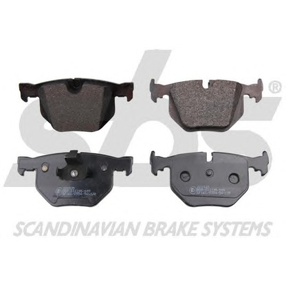 Photo Brake Pad Set, disc brake sbs 1501221535