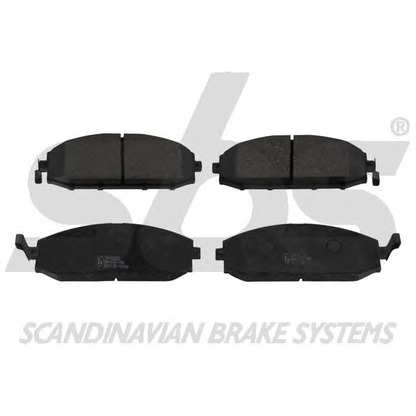 Photo Brake Pad Set, disc brake sbs 1501222255