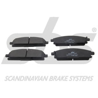 Photo Brake Pad Set, disc brake sbs 1501222256