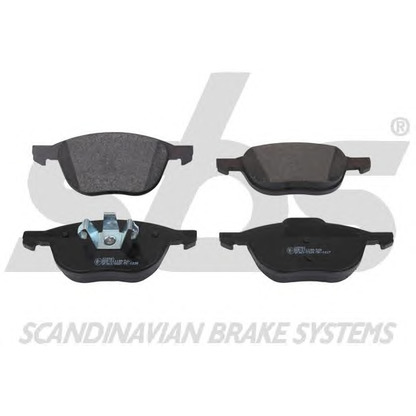 Photo Brake Pad Set, disc brake sbs 1501222561