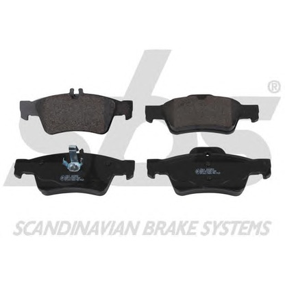 Photo Brake Pad Set, disc brake sbs 1501223353