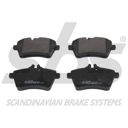 Photo Brake Pad Set, disc brake sbs 1501223356
