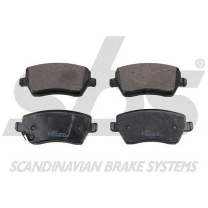 Photo Brake Pad Set, disc brake sbs 1501225217