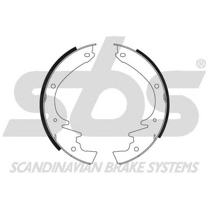 Photo Brake Shoe Set sbs 18492748245