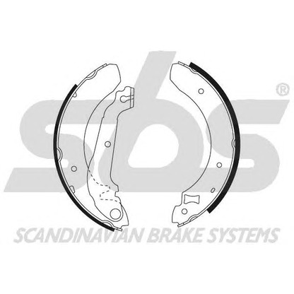 Photo Brake Shoe Set sbs 18492725376