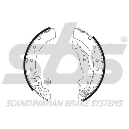 Photo Brake Shoe Set sbs 18492745660