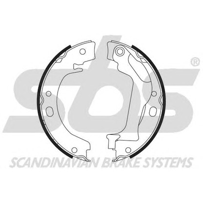 Photo Brake Shoe Set, parking brake sbs 18492745748