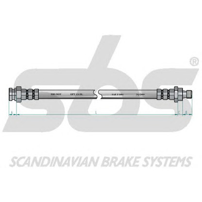 Photo Brake Hose sbs 1330853906