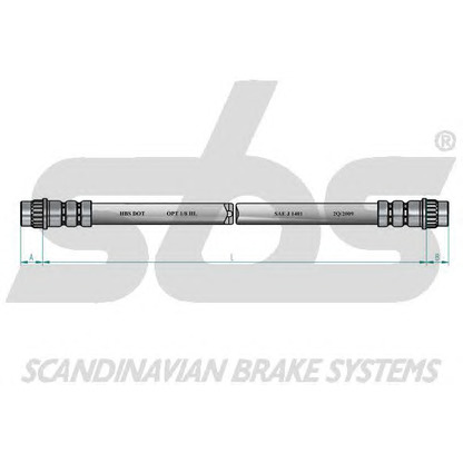 Photo Brake Hose sbs 1330853723