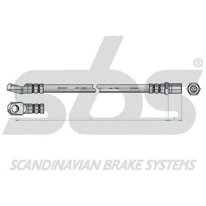 Photo Brake Hose sbs 1330852389