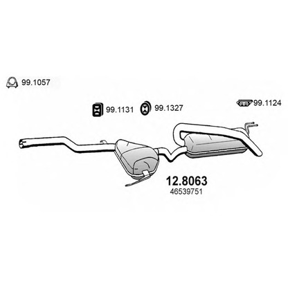 Photo End Silencer ASSO 128063