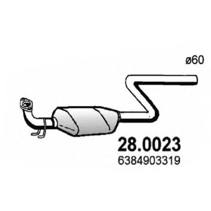 Photo Exhaust Pipe ASSO 280023