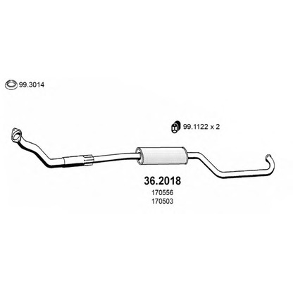 Photo Front Silencer ASSO 362018