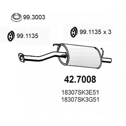 Photo End Silencer ASSO 427008